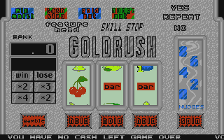 68000 Fruit Machine atari screenshot