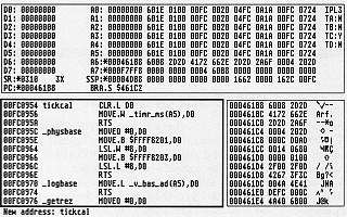 68K CodeCruncher — screenshot 1