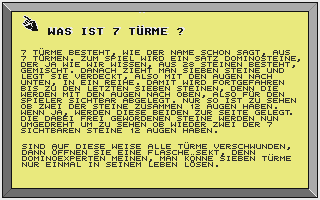 Sieben Türme VII atari screenshot