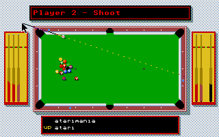 8 Ball atari screenshot