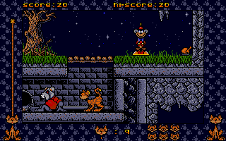 9 Lives atari screenshot