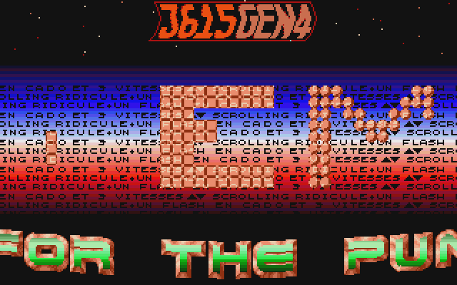 Alf Megademo atari screenshot
