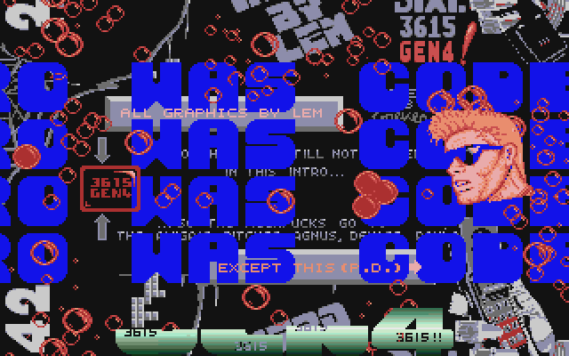 Alf Megademo atari screenshot