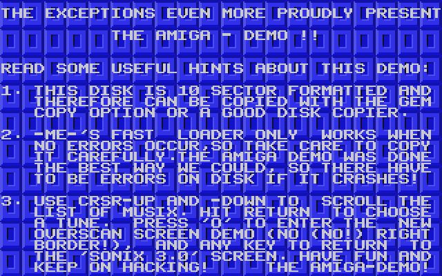 Amiga Demo (The) — screenshot 1