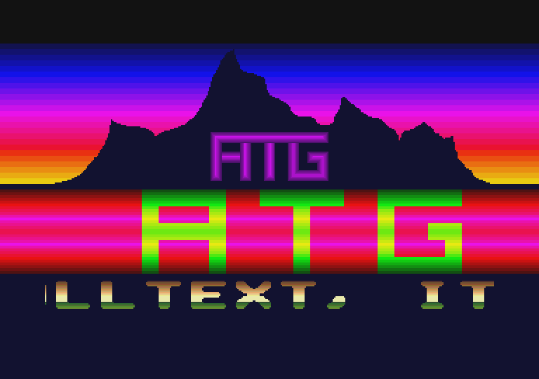 ATG Demo I atari screenshot