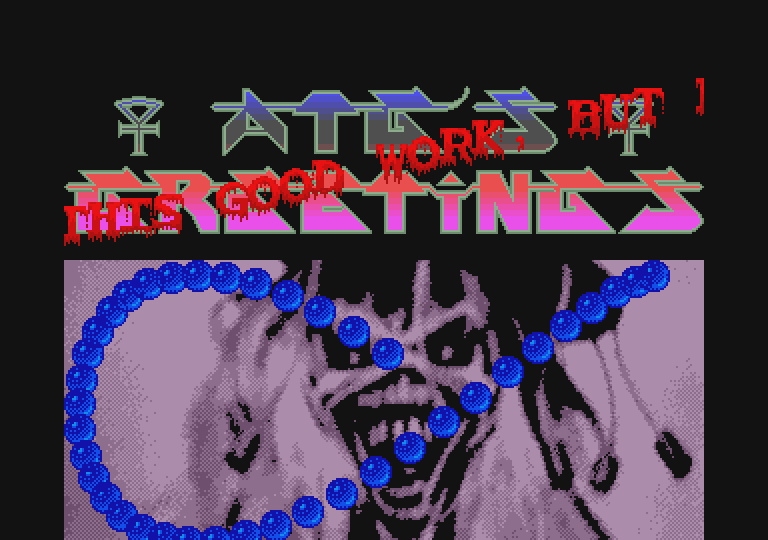 ATG Megademo (The) atari screenshot