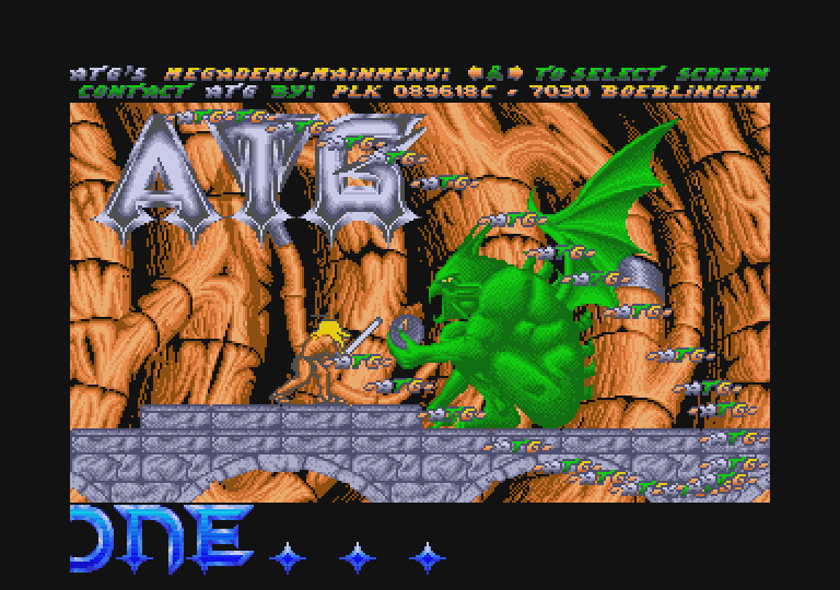 ATG Megademo (The) atari screenshot