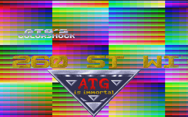 ATG Megademo (The) atari screenshot