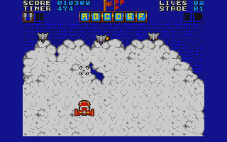 Action Fighter atari screenshot