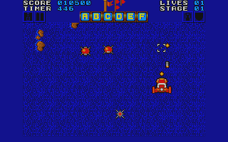 Action Fighter atari screenshot