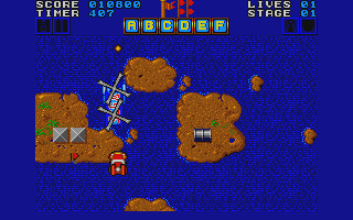 Action Fighter atari screenshot