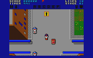 Action Fighter atari screenshot