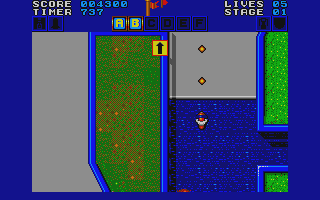 Action Fighter atari screenshot