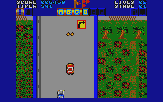 Action Fighter atari screenshot