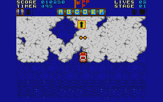 Action Fighter atari screenshot