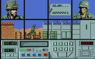 Action Service atari screenshot