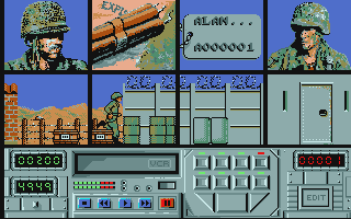 Action Service atari screenshot