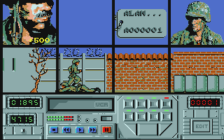 Action Service atari screenshot