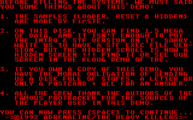 Brutal Techno Demo (The) — screenshot 1