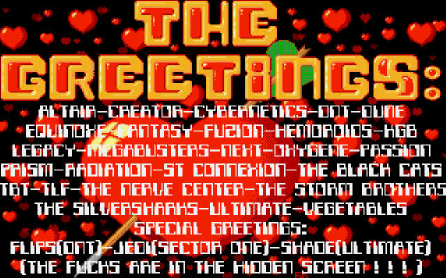 Brutal Techno Demo (The) atari screenshot
