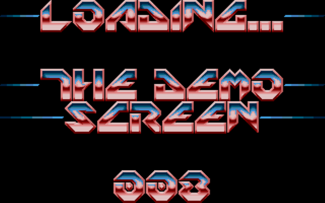 Brutal Techno Demo (The) atari screenshot