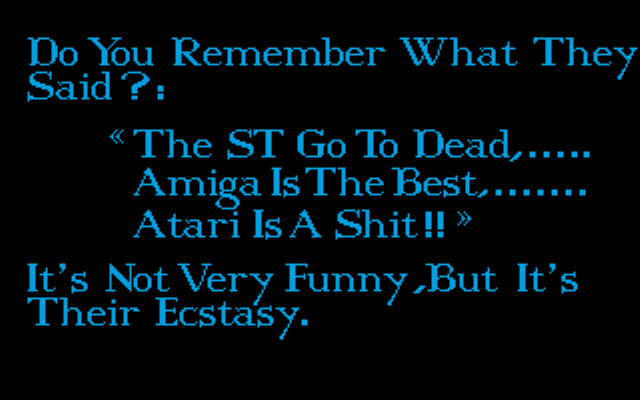 Brutal Techno Demo (The) atari screenshot