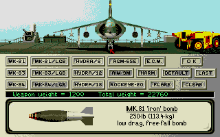 AV8B Harrier Assault atari screenshot