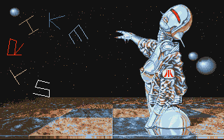 Black Demo (The) atari screenshot