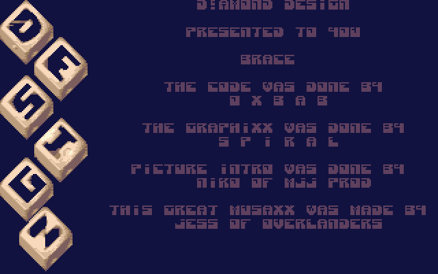 Brace atari screenshot