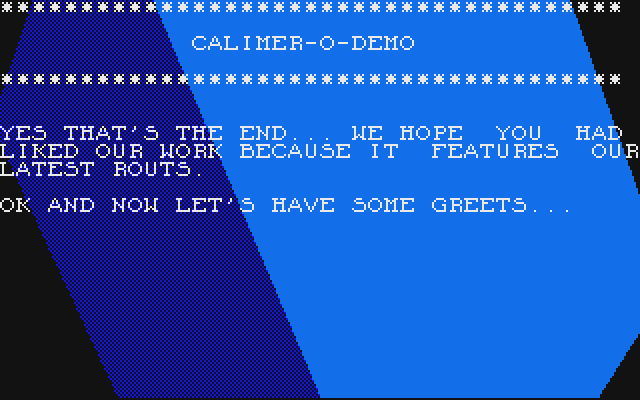 Calimero atari screenshot