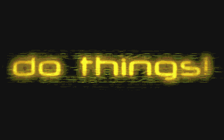 Do Things atari screenshot