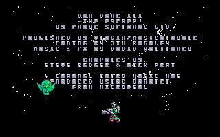 Dan Dare III - The Escape — screenshot 1