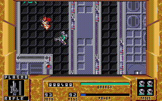 Dan Dare III - The Escape atari screenshot