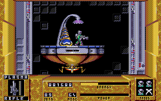 Dan Dare III - The Escape atari screenshot