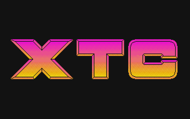 XTC Demo atari screenshot