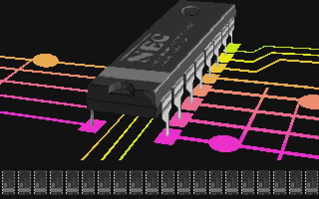 XTC Demo atari screenshot