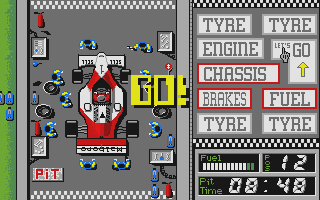 F1 GP Circuits atari screenshot