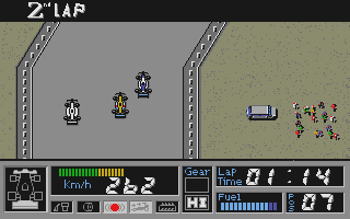 F1 GP Circuits atari screenshot