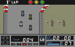 F1 GP Circuits atari screenshot