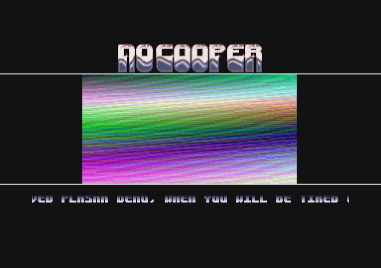 No Cooper atari screenshot