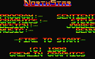 North Star atari screenshot