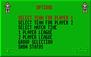 Peter Beardsley's International Football atari screenshot