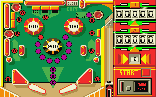 Pinball Magic atari screenshot