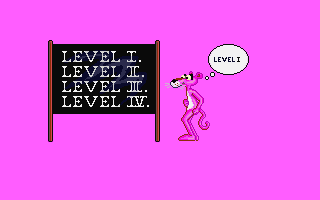 Pink Panther atari screenshot