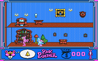 Pink Panther atari screenshot