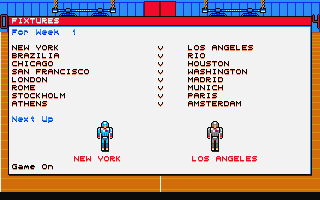 Pro Soccer 2190 atari screenshot