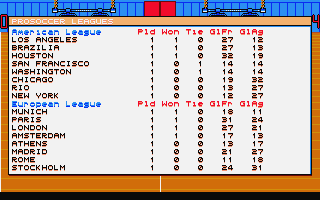 Pro Soccer 2190 atari screenshot
