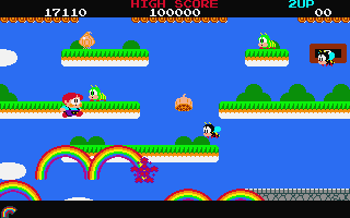 Rainbow Islands atari screenshot