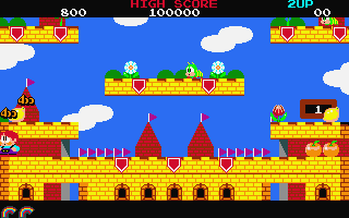 Rainbow Islands atari screenshot