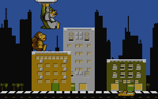 Rampage atari screenshot